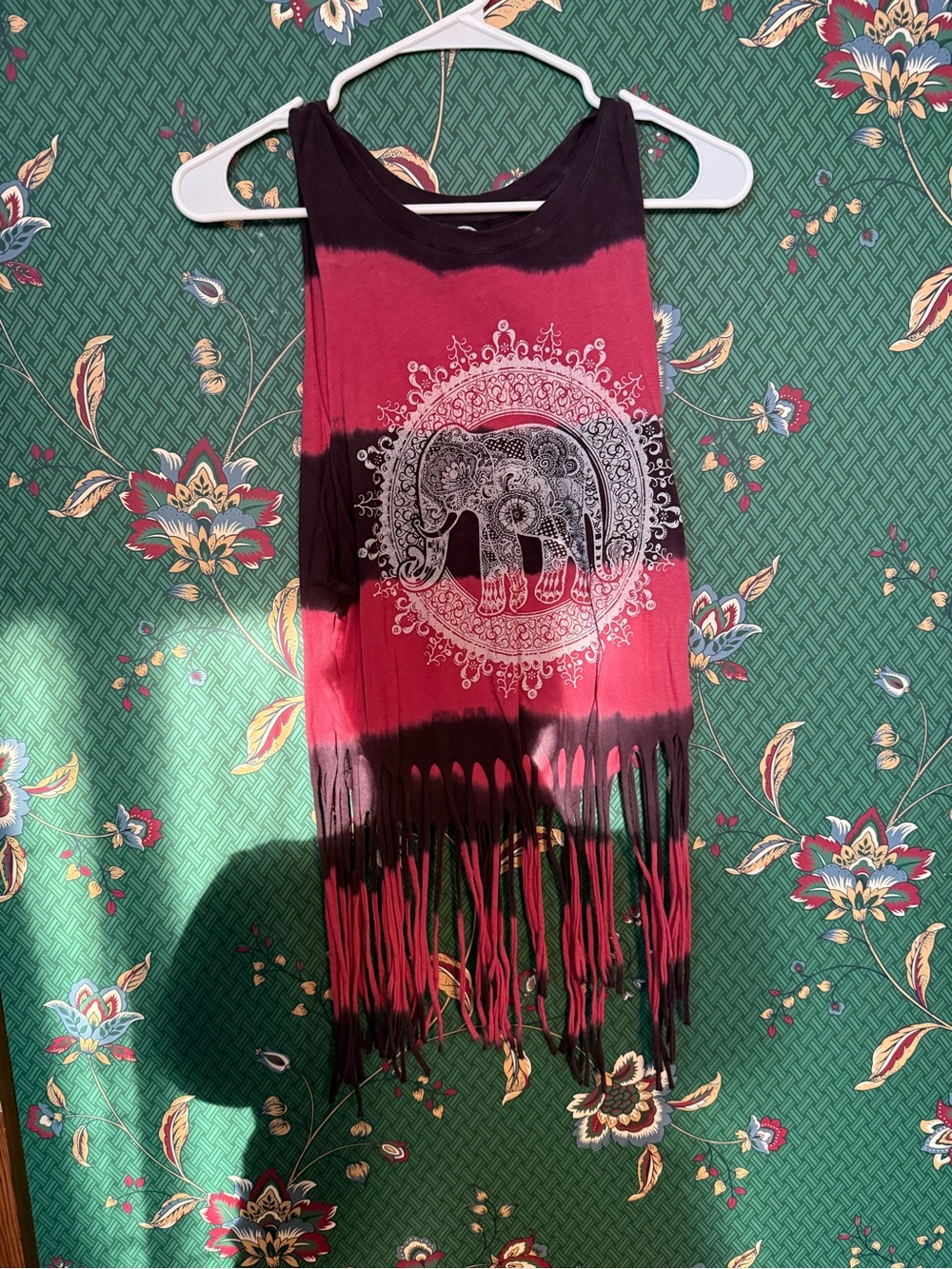 Elephant Fringe Top